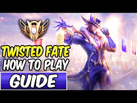 HOW TO PLAY TWISTED FATE MID & CARRY S+ | Best Build & Runes | Diamond TF Guide | League of Legends