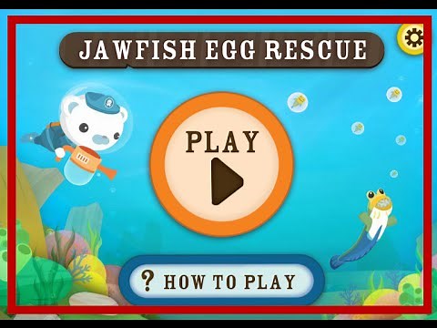 OCTONAUTS . Jawfish Eggs Rescue . Octonaut KID SURPRISE