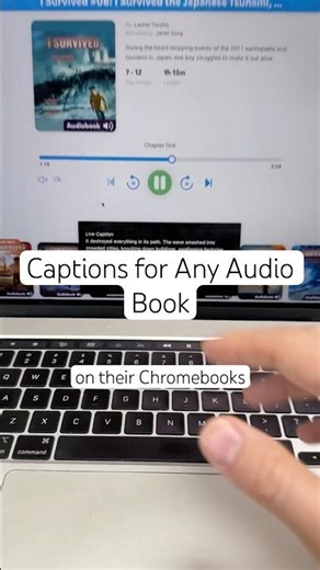 Captions Audiobooks in the Classroom Easily