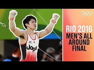 Gold for Uchimura in the Rio 2016 All-Around final!