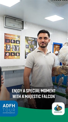 See why the ADFH Tour is Abu Dhabi’s award-winning attraction! Step into the world of falcons, discover the UAE’s deep-rooted traditions, and enjoy a one-of-a-kind family experience. اكتشف تميز جولة مستشفى أبوظبي للصقور التي تعد من أهم الوجهات الحائزة على الجوائز في أبوظبي! انطلق في عالم الصقور وتعرف على تقاليد الإمارات العريقة واستمتع بتجربة عائلية فريدة لا مثيل لها. #ADFH #TravelAbuDhabi #Falcons #Falconry #FalconHospital #AbuDhabi #AbuDhabiFalconHospital #ADFHTour #VisitAbuDhabi | Abu Dhabi F