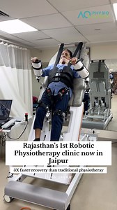214K views · 31 reactions | AQ Physio Clinic is an advanced robotic physiotherapy clinic, we have german technology machines. 3X faster recovery than traditional physiotheray. @aqphysioclinic Diseases: - ⁠brain stroke - ⁠paralysis - ⁠slip disc - ⁠back pain - ⁠frozen shoulder - ⁠neck pain - ⁠urine incontinence - ⁠Parkinson’s disease - ⁠GBS - ⁠mental health issues like: Anxiety, depression #jaipur #physiotherapy #physiotherapyclinic #clinic | Ilovejaipur | Facebook
