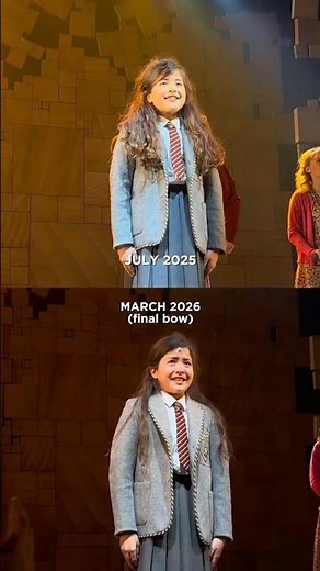 She’s grown in the role 🥹 Suki as Matilda