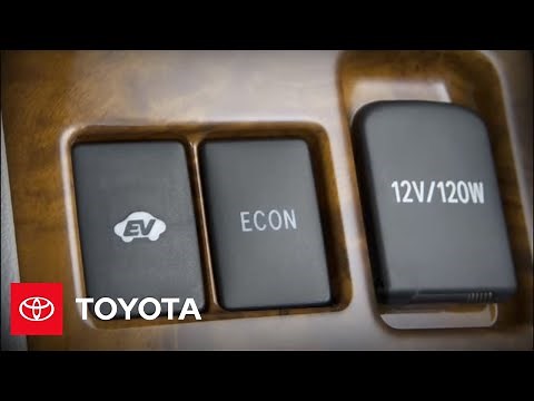 2011-2012 Highlander Hybrid How-To: EV Mode | Toyota