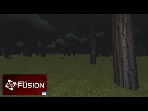 Clickteam Fusion 2.5 (OpenGL) - Procedurally Generated 3D Forest