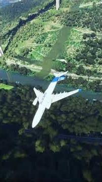Can these aircraft survive the world’s tallest bridge? #aviation #aviationchallenge #airbus #flight