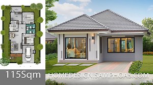 115 Sqm 3 Bedrooms Home design idea - Home Ideas