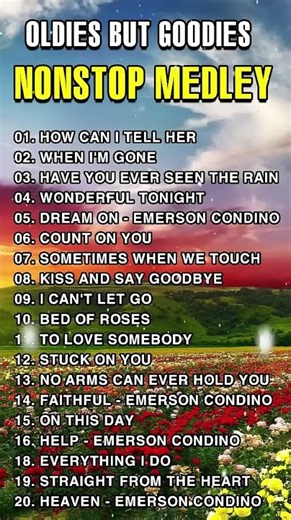 Oldies but Goodies Nonstop Medley #goldenmemoriesmusic #70smusic #60smusic #classichits