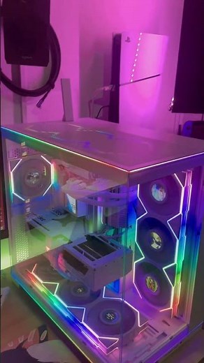 New Gaming PC Build Complete! Lian Li O11D Evo RGB #pc #lianli #9070xt #7900x #amd #dbz #goku