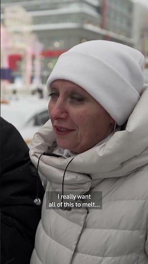 Russians remember 'real winter' as record snowfall hits Moscow