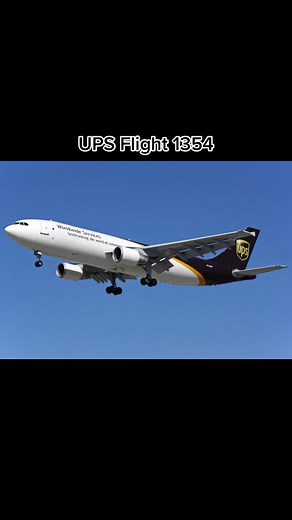 UPS Flight 1354 Crash Investigation Details