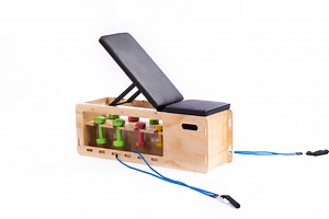 [Hot Item] Profession Multifunctional Wood Dumbbell Box Dumbbell Bench Exercise Bench