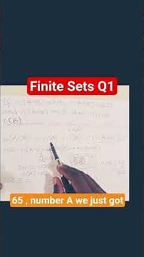 Cardinality of Sets Explained: How to Find n(A), n(B), n(A–B), and n(A∩B) Step-by-Step #maths