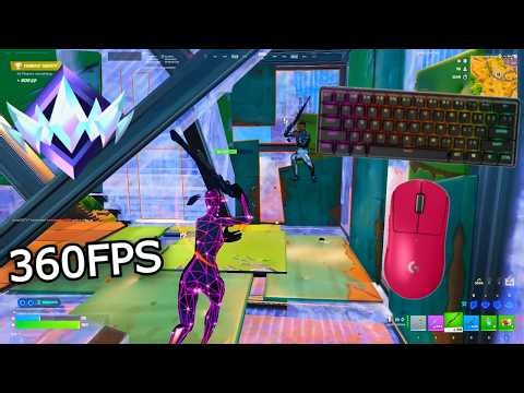 Apex Pro Mini ASMR 😴 Fortnite Ranked Reload (Satisfying 240FPS)