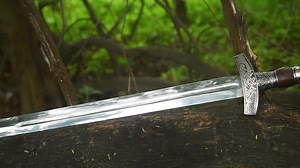 Viking Sword With Wooden Scabbard | Custom Stainless Steel Blade | Norse‑style Decor & Collectible Gift | Birthday Gift | Best Gift for Him - Etsy