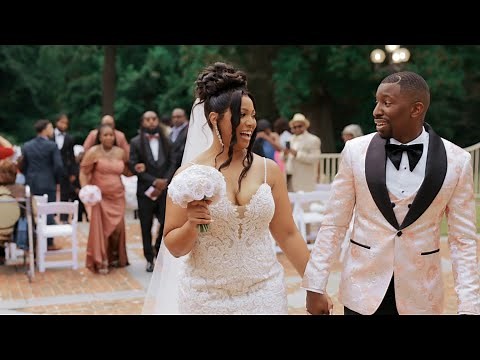 The Monroe Wedding Film I Myia & Denzel I Newton white mansion