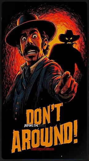 If You Hear His Boots Behind You | Don’t Turn Around 🤠👻 #horror #ghostcowboy #horrorstories