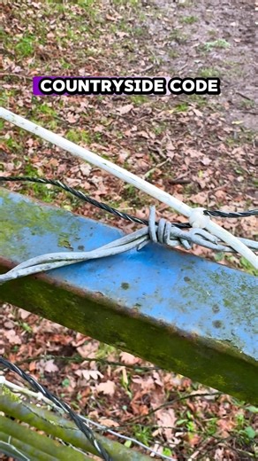 What is the mystery wire? #rural #farming #gate #countryside #interesting