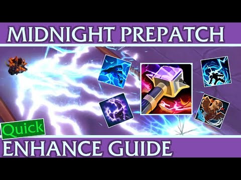 Enhancement Shaman Quick Guide for Midnight Prepatch & Beta