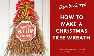 Hey y'all our newest blog post is live. Special thanks to our guest designer Laurie Goldfinch Franklin from Unique in the Creek Ltd. for putting together the tutorial. This video is timelasped but you can check out the full video, written instructions and supply list here: https://howtomakewreaths.com/diy-christmas-tree-wreath-using-the-uitc-board/ | DecoExchange