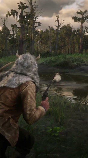 Arthur Morgan Hunts the Legendary Boar | #rdr2 #shorts