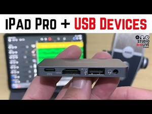 How to connect USB devices to an iPad Pro or iPad Air 4 with USB-C