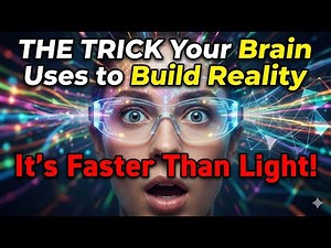 The TRICK Your Brain Uses to Build Reality (It's Faster Than Light!)