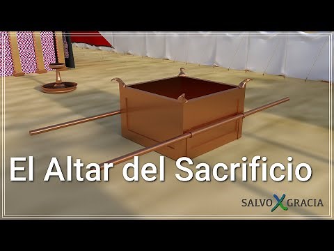 Descripción del Tabernáculo - 06 - El Altar de Bronce