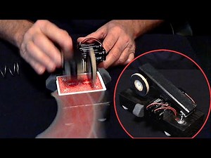 I Built a CARD Flying MACHINE!!