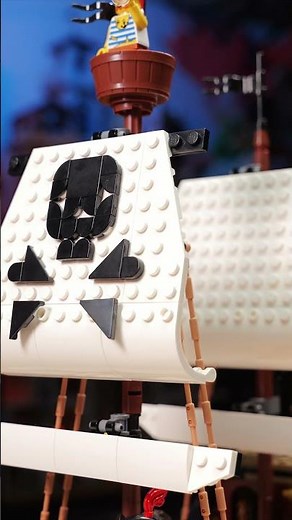 No Pirate Is Afraid Of An Octopus! #lego #legopirates #stopmotion