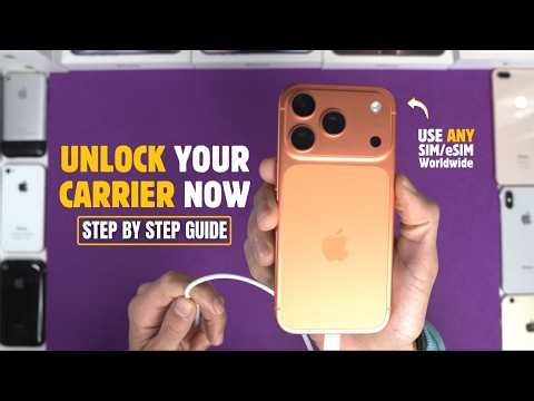 How To Remove Carrier Lock iPhone 17, 16, 15, 14, 13 | Use Any SIM Worldwide! | 2026