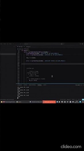 opengl 2.1 c++ glfw simple test #opengl #youtubeshorts