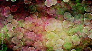 light patterns from colourd bulbs