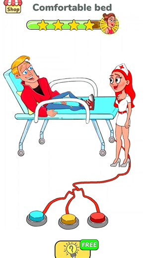 Comfortable bed impossible date #shorts #gaming