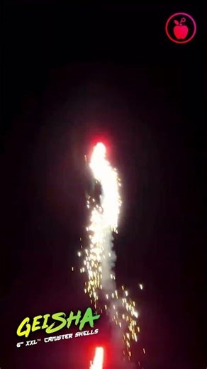 Geisha™ 6-Inch XXL™ Canister Shells | Red Apple Fireworks #redapplefireworks #geishashells
