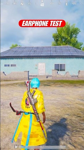 BGMI Earphone Test🔥 #shorts