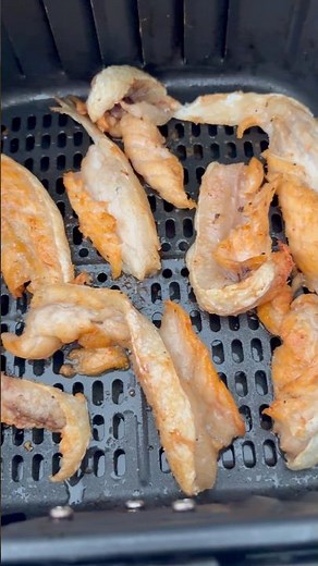 Crispy salmon belly!
