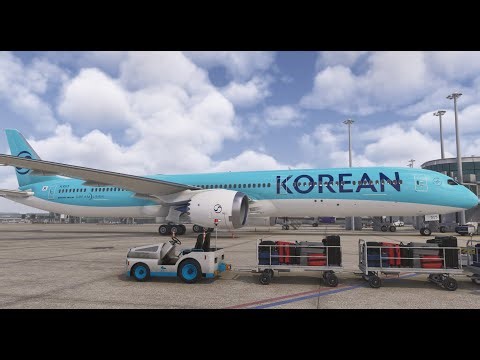 MSFS2024 - 787-10 Dreamliner RKSI South Korea to VTBD Thailand | i9-14900k w/5080 - 1440pHD