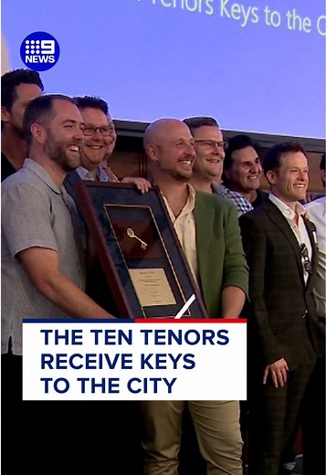 The Ten Tenors Honored with Brisbane's Highest Award