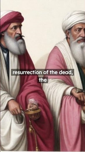 Who are the Sadducees?