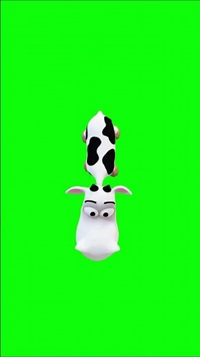 Welcome to Green Screen Animate,"Create Your Own Pasture: 3D Cow Animation for Green Screen |