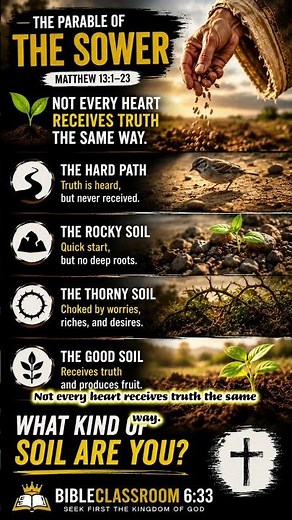 The Parable of the Sower — Matthew 13:1–23