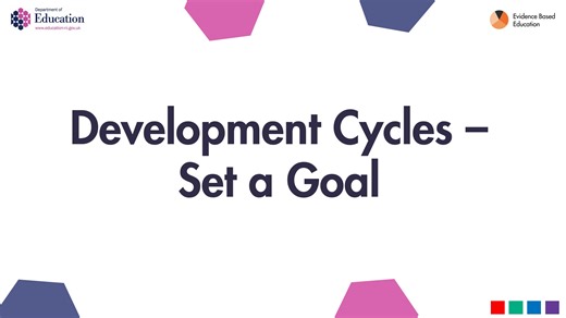Development cycles - set a goal
