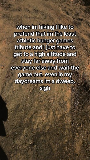 it seems like the most logical way to beat that game idk | hunger game