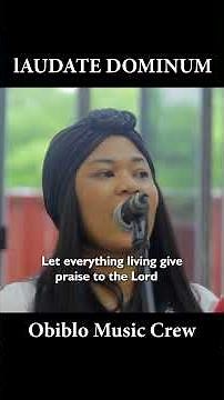 Laudate Dominum by Taize || Live rendition at mass by Obiblo Music rendition || Catholic Latin song