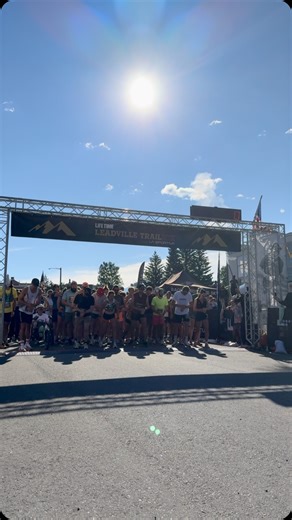 The 2025 Life Time Leadville Trail 10K presented by La Sportiva is off! Good luck, runners!🎉 | Leadville Race Series