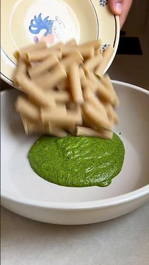Cold Pasta with Arugula Pesto
