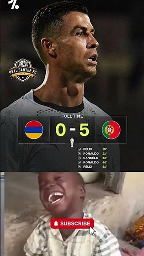 Portugal Thrash Armenia 5-0! Ronaldo Hits 140 Goals | World Cup Qualifier Banter