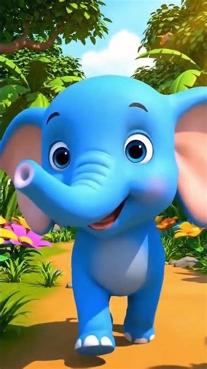 Learn Animals with Fun Song 🦁🐘 | Kids Nursery Rhyme | Cartoon Animals Dance