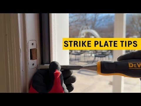 How to Install a Door Strike Plate